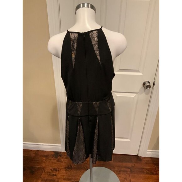 BCBG Max Azria Teena Black Lace Mini Sleeveless Dress, Size 8, NWT! - Picture 6 of 7